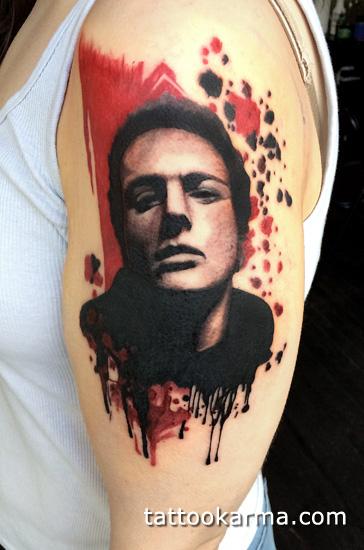 Tattoos - Joe Strummer tattoo - 87288